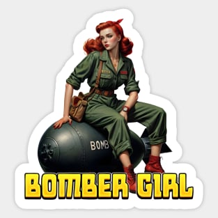 BOMBERGIRL Sticker